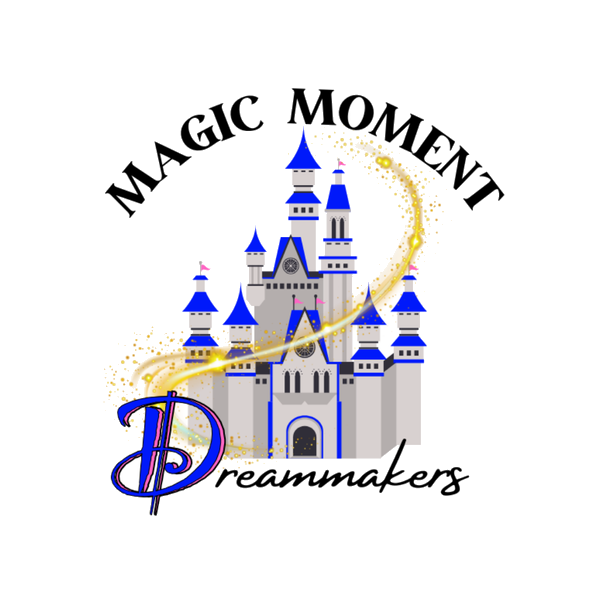 Magic Moment Dreammakers logo: a castle with a shooting star